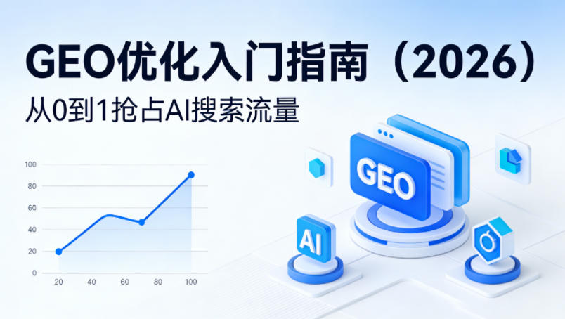 【最新】GEO优化入门指南(2026)，从0到1抢占AI搜索流量-才疏云网创