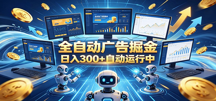 自动广告G机，日入300+，正规平台，广告浏览获益，时间自由，适合各类人群日常增收-才疏云网创