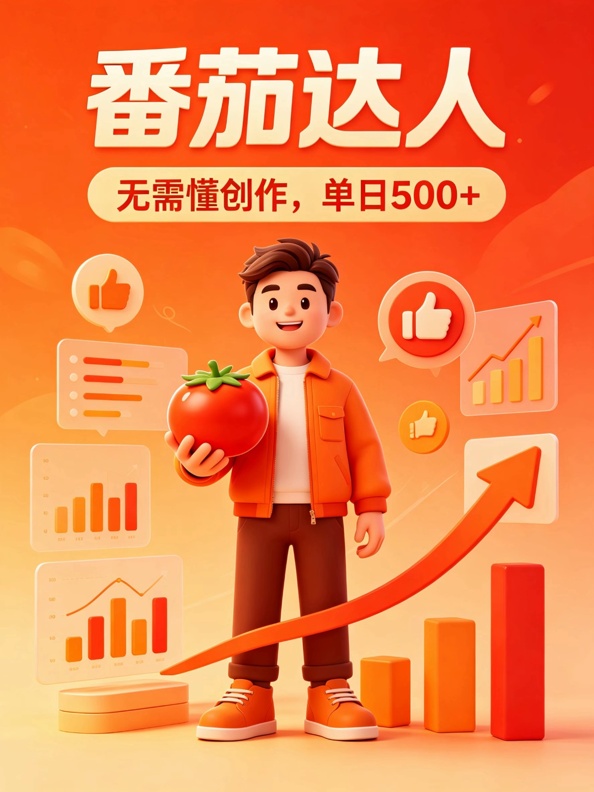 番茄小说达人全自动变现,普通人轻松日入500+-才疏云网创