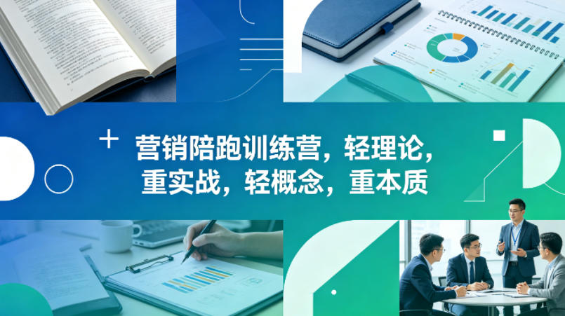 老A营销陪跑训练营，轻理论，重实战，轻概念，重本质(更新2026年4月)-才疏云网创