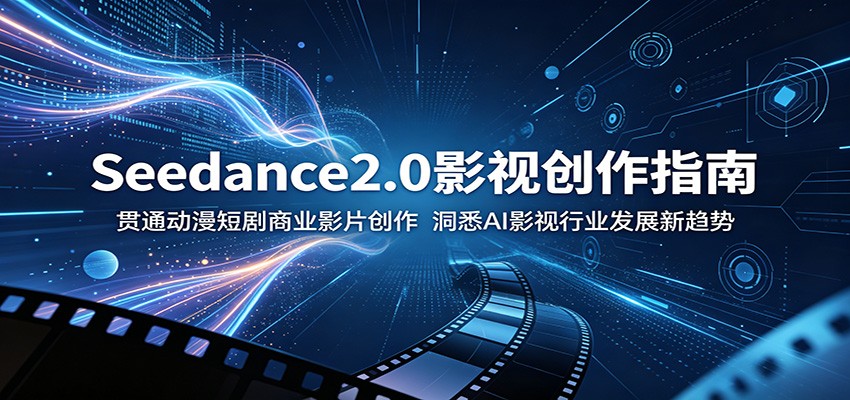 Seedance2.0影视创作指南：贯通动漫短剧商业影片创作，洞悉AI影视行业发展新趋势-才疏云网创