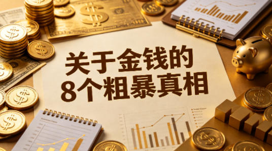 某公众号付费文章：关于金钱的8个粗暴真相-才疏云网创