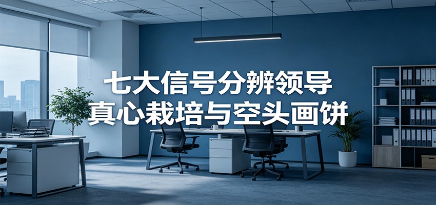 付费文章《七大信号分辨领导真心栽培与空头画饼》读懂管理背后人性逻辑-才疏云网创