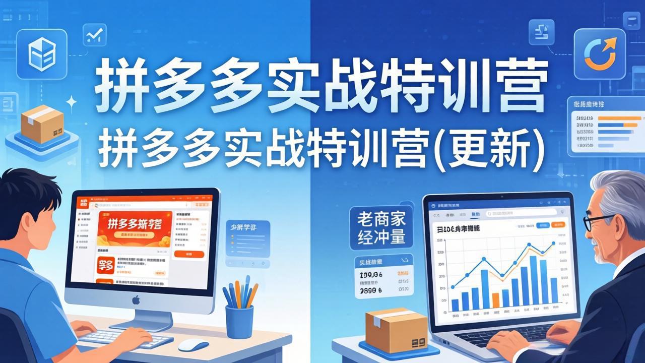 拼多多实战特训营(更新4月24-才疏云网创