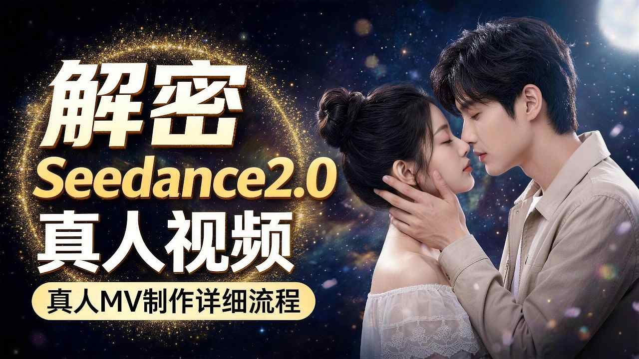 Seedance 2.0解密教程：零基础制作真人MV全流程-才疏云网创