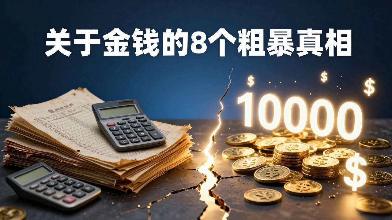 付费文章：关于金钱的 8 个粗暴真相，彻底重塑你的赚钱思维与财富认知-才疏云网创