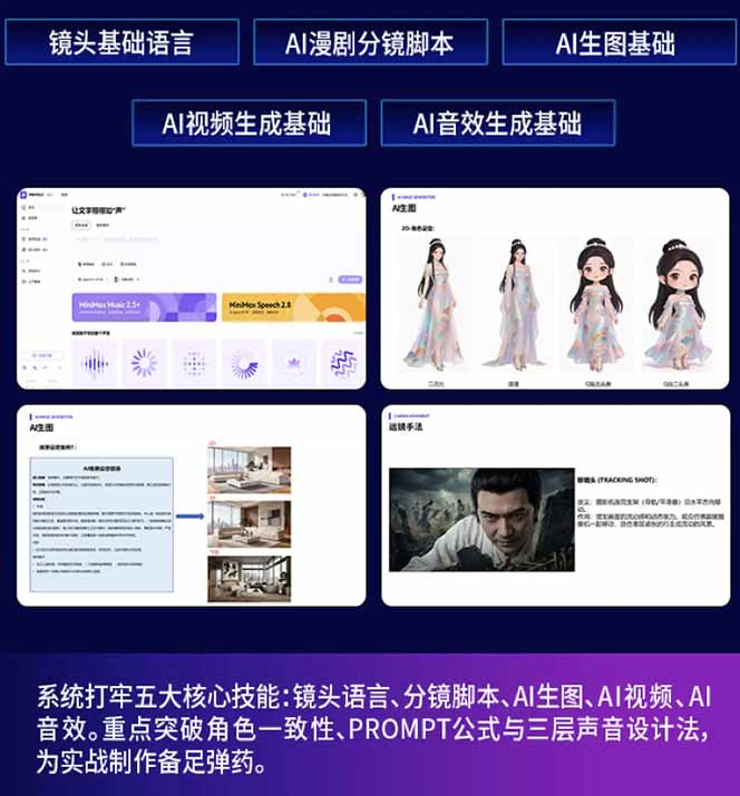 图片[1]-AI漫剧硬核课：巨日禄+豆包+即梦+可灵+Vidu+剪映：一套课玩转国产工具，低成本产出爆款漫剧-才疏云网创