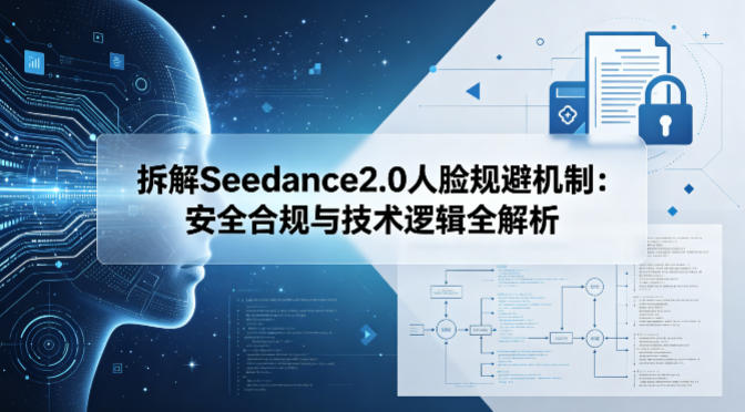 拆解Seedance2.0人脸规避机制:安全合规与技术逻辑全解析-才疏云网创
