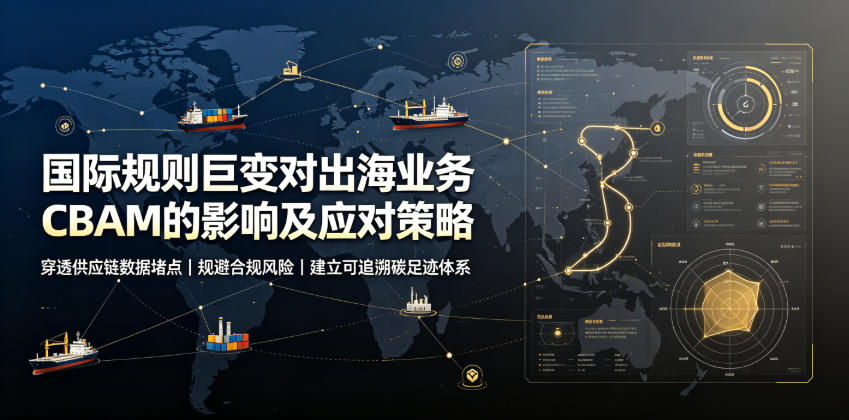 国际规则巨变对出海业务CBAM的影响及应对策略，帮助企业穿透供应链数据堵点，规避合规风险-才疏云网创