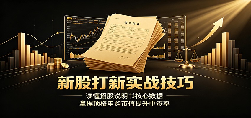 新股打新实战技巧：读懂招股说明书核心数据，拿捏顶格申购市值提升中签率-才疏云网创