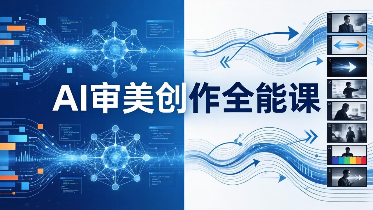 AI审美创作全能课-更新0706：MJ+Seedance+模型训练+影视分镜+编剧，一站式掌握AI艺术创作-才疏云网创