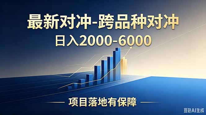 跨品种对冲震撼首发！日收益2000-6000+，项目绿色长久，安全稳健，合规靠谱，可批量放大-才疏云网创