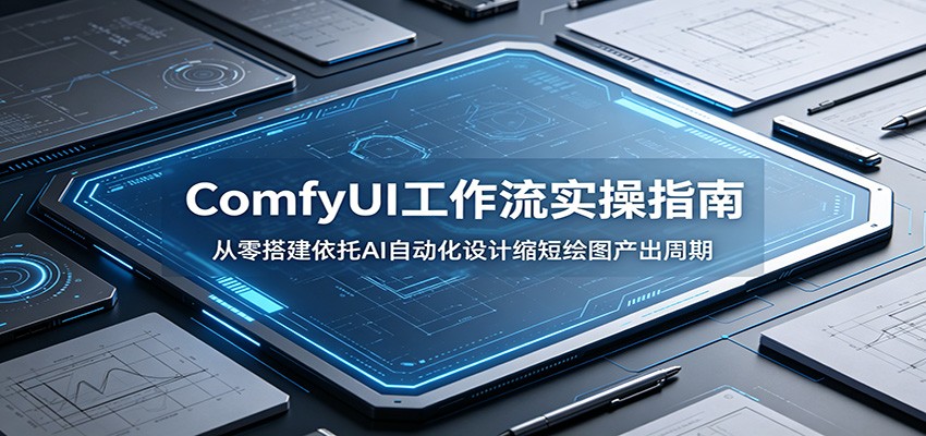 ComfyUI 工作流实操指南：从零搭建依托AI自动化设计缩短绘图产出周期-才疏云网创