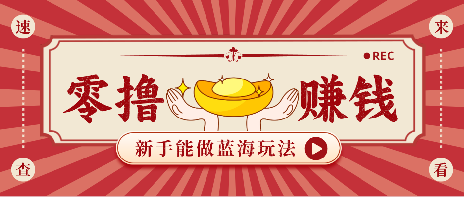 新手也能变现的蓝海玩法，一个人人能做的项目，需求量极大日入300+！-才疏云网创